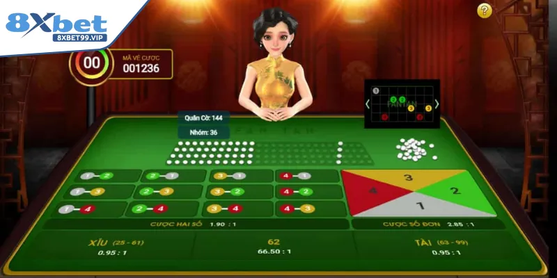 Những thông tin chi tiết về trò chơi Fantan 8XBET 